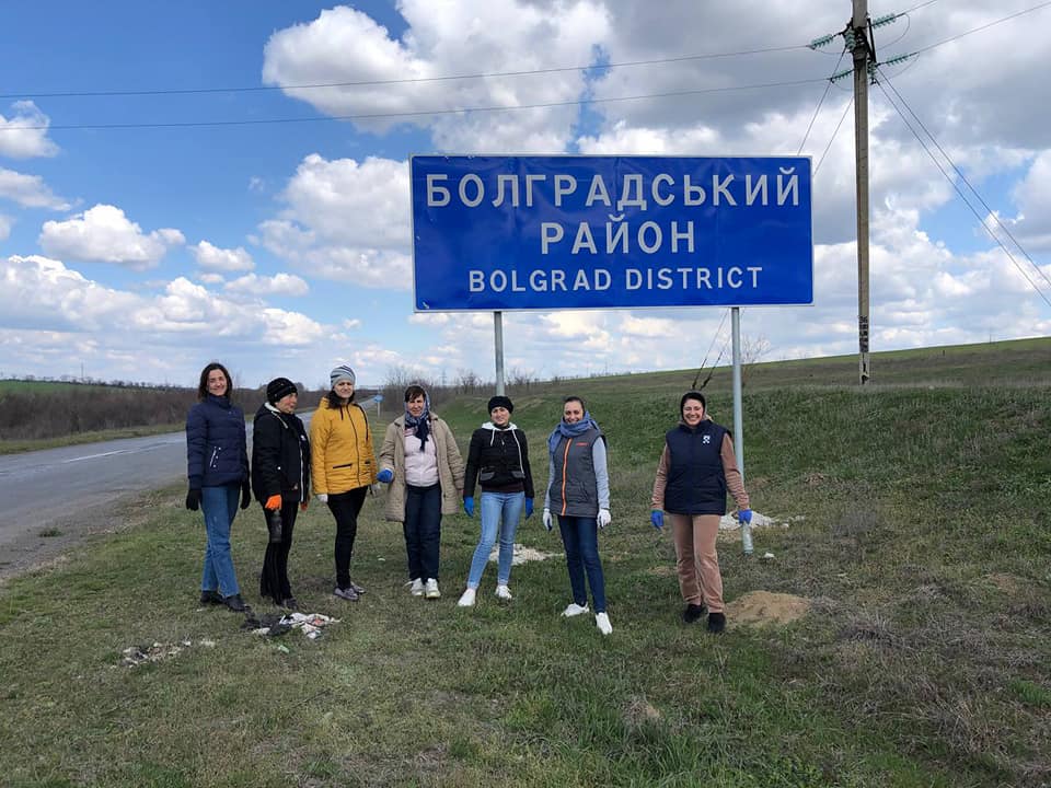 БОЛГРАДСКИЙ РАЙОН ОЧИЩАЕТСЯ ОТ МУСОРА