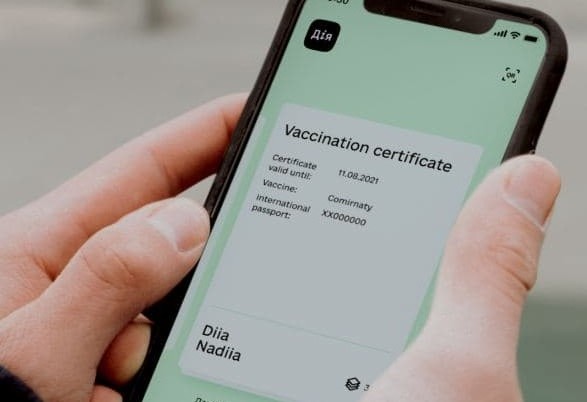 В ПРИЛОЖЕНИИ «ДІЯ» ПОЯВИЛСЯ СЕРТИФИКАТ ДЛЯ ПЕРЕБОЛЕВШИХ COVID