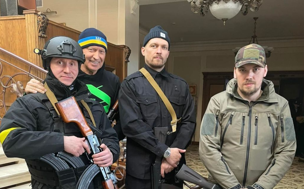 АЛЕКСАНДР УСИК ВСТУПИЛ В РЯДЫ ТЕРРИТОРИАЛЬНОЙ ОБОРОНЫ