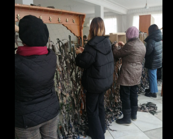 РЯДОВЫЕ ГЕРОИ ВОЕННОГО ВРЕМЕНИ. В БОЛГРАДЕ ВЯЖУТ МАСКИРОВОЧНЫЕ СЕТИ – ПРИСОЕДИНЯЙСЯ