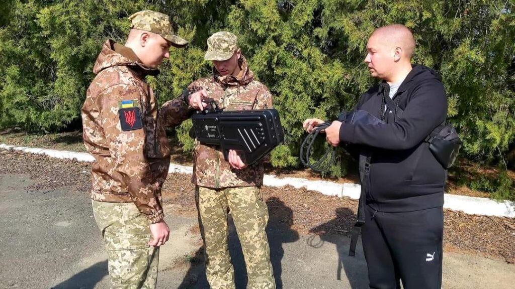 Антидронова рушниця, на яку збирали волонтери Болградщини, вже у морпіхів