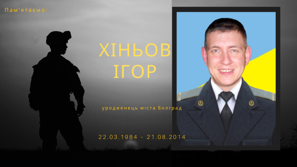 Памʼяті тих, кого вбила Росія: Хіньов Ігор