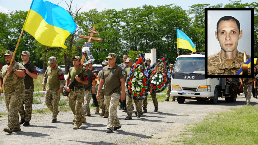 Болград провів в останню путь свого захисника Куліша Сергія (Фото)