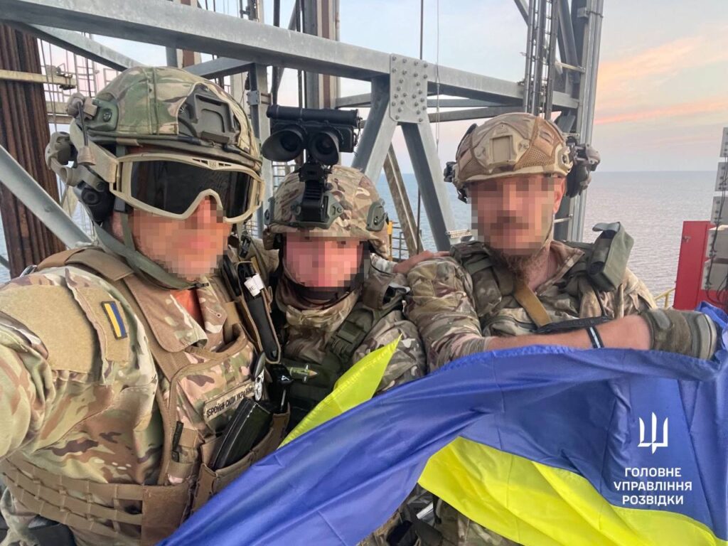 Україна повернула під контроль «Вишки Бойка» (Фото, Відео)