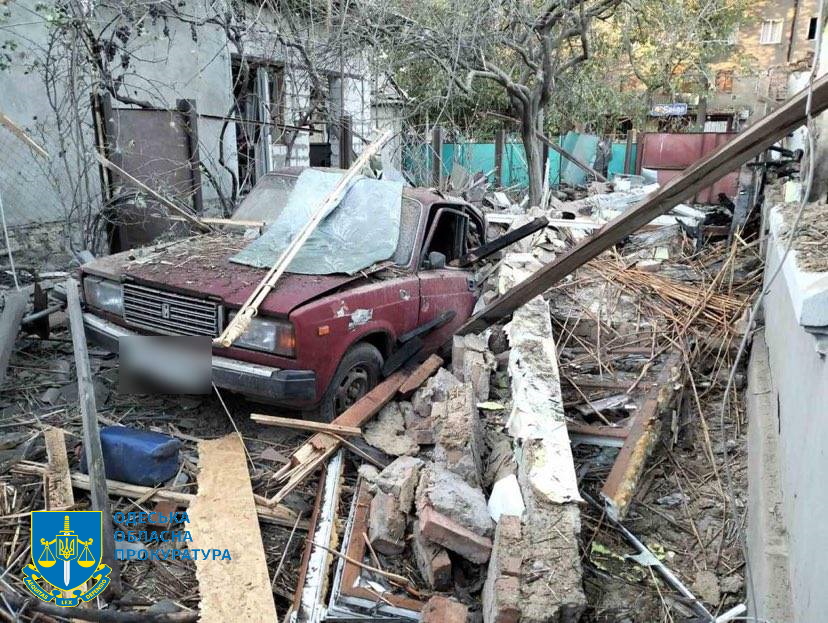 Як виглядає дім в Ізмаїльському районі, в який вночі влучив “шахед”? (Фото)