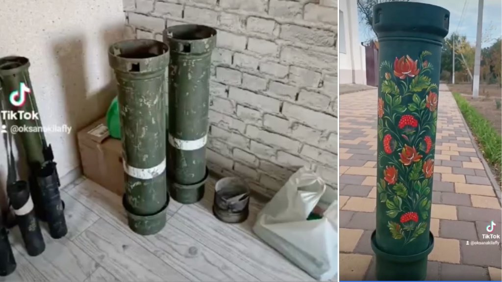 В Болграді розігрують відстріляний тубус від снаряда гармати М777 з Донецького напрямку
