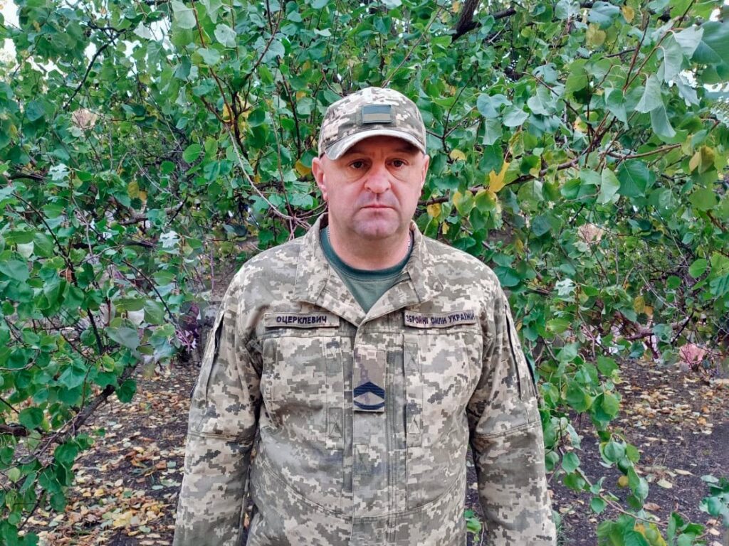 Військовий з Болграда Антон Оцерклевич – один з тих, хто стояв у витоків формування мобільних вогневих груп