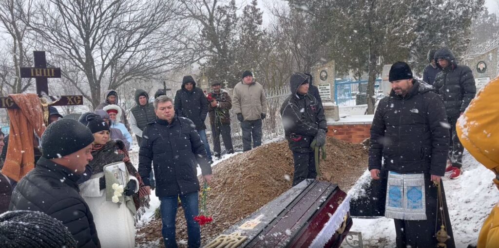 В Теплицькій громаді Болградського району провели в останню путь прикордонника Гечева Івана