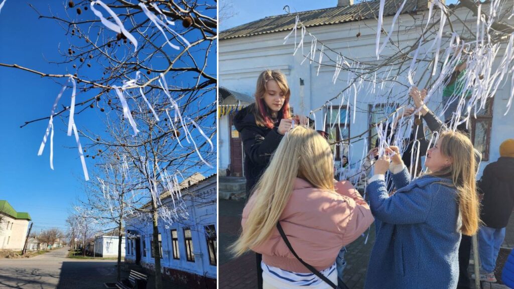 Аби нагадати, що війна триває: в Кілії пройшла акція “Біла стрічка”