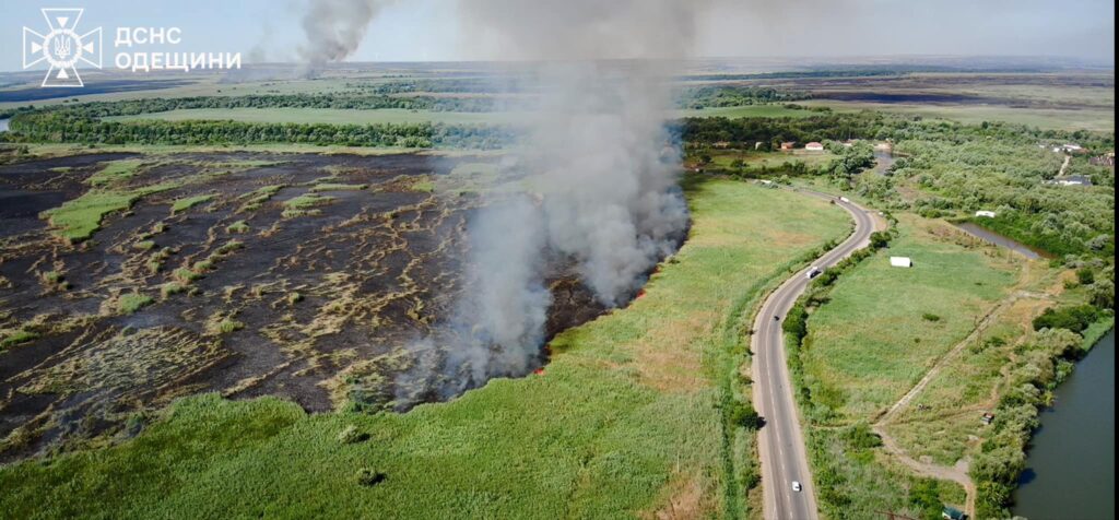 7 днів у вогні: рятувальникам вдалося ліквідувати пожежу біля села Маяки, яка вирувала цілий тиждень 