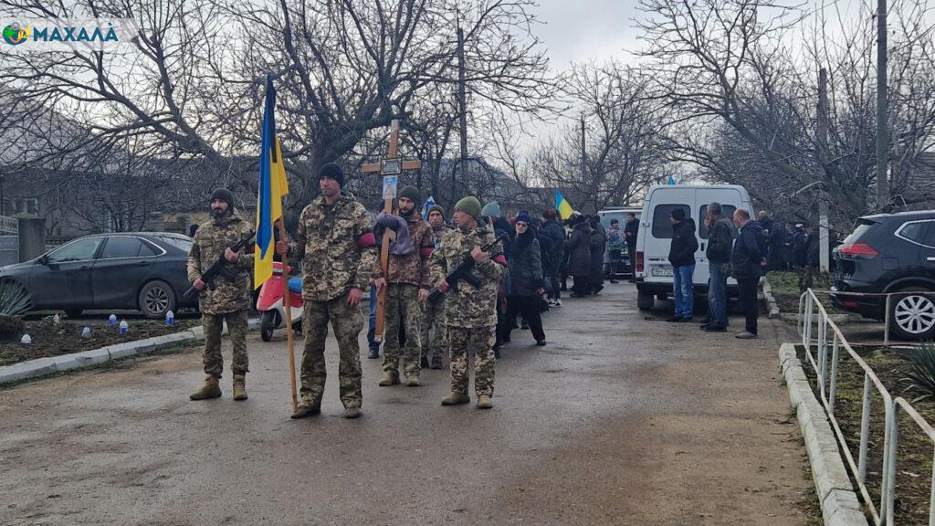 У селі Кубей Болградського району провели в останню путь захисника України Буюклі Михайла