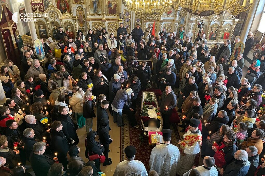 В Одесі простилися з громадським діячем Дем’яном Ганулом (Фото)