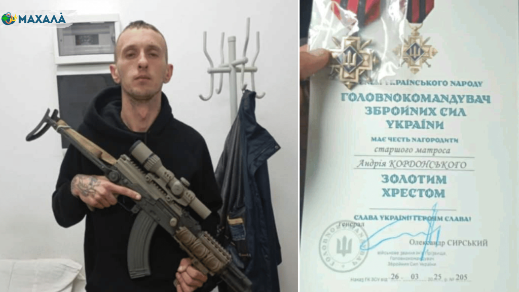 Мешканець Сарати нагороджений відзнакою Головнокомандувача ЗСУ