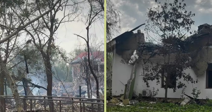 У місті Вилкове вщент зруйнована дача депутатки Одеської обласної ради