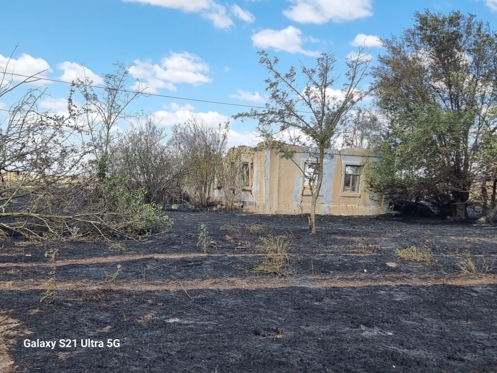 У Білгород-Дністровському районі вогонь знищив ціле село та будівлю колишнього інтернату 