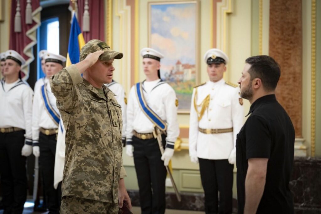 Військовий моряк з Білгород-Дністровського району отримав нагороду з рук президента України