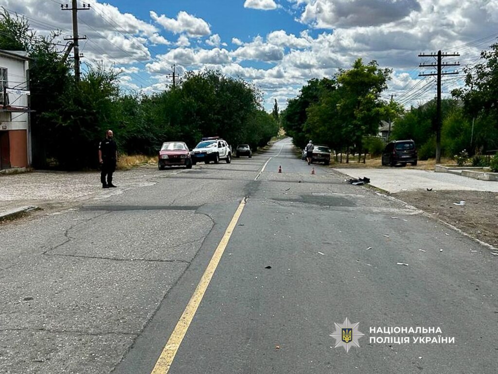 У Кубейській громаді літній водій збив мотоцикліста (Фото)