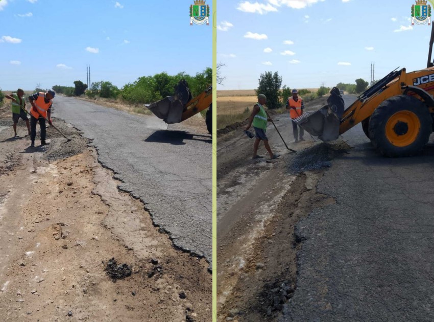 Між двома селами Кілійської громади розпочався довгоочікуваний ремонт дороги