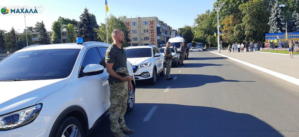 У місті Ізмаїл структури системи МВС додалися до загальнонаціональної хвилини мовчання (Фото)