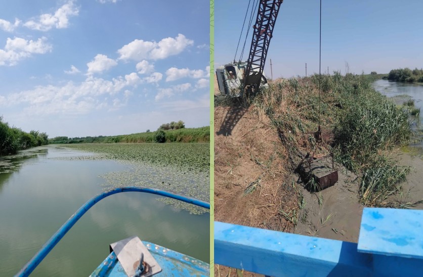 На Одещині розпочали розчищення каналу «Міжколгоспний» для відновлення його пропускної здатності