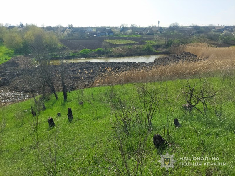 Житель Болградського району незаконно вирив озеро біля річки Чилігідер: що йому загрожує?