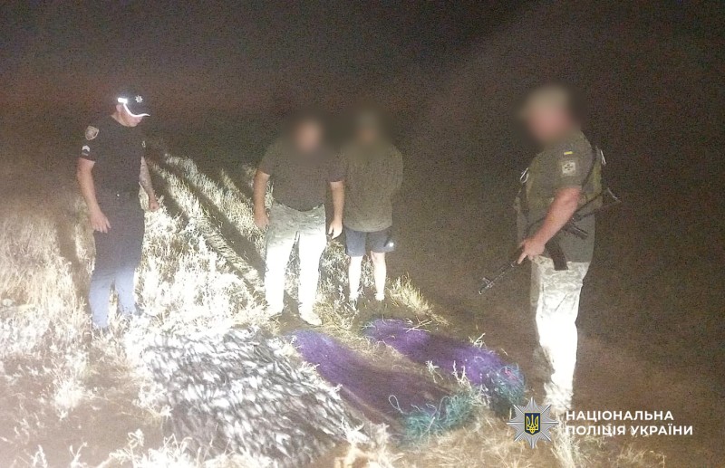 У нацпарку “Тузлівські лимани” викрили браконьєра з уловом кефалі на понад 6 млн грн