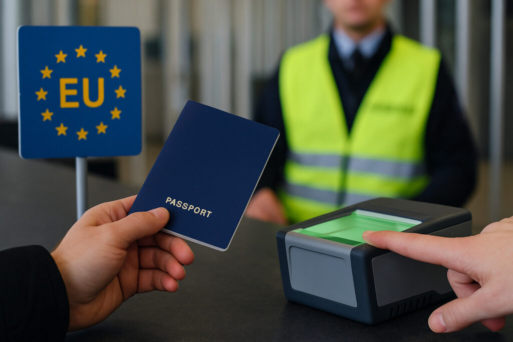 Нові правила перетину кордону: штампи в паспортах замінять біометрією