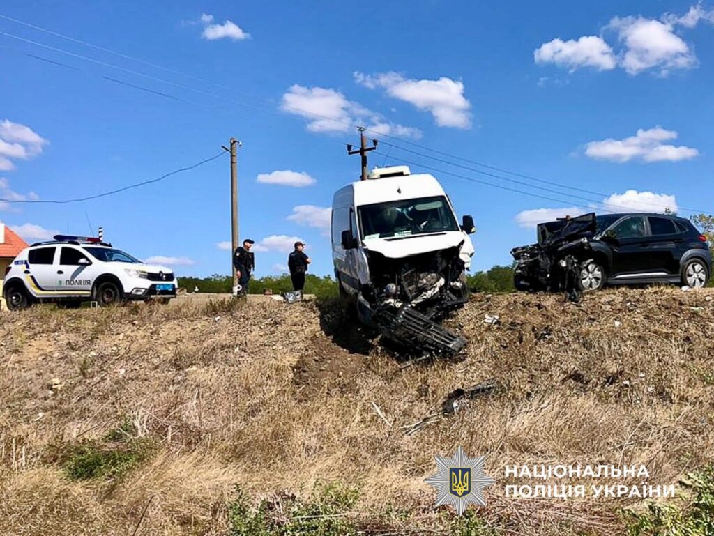 Внаслідок ДТП в Болградському районі травмувалося четверо людей