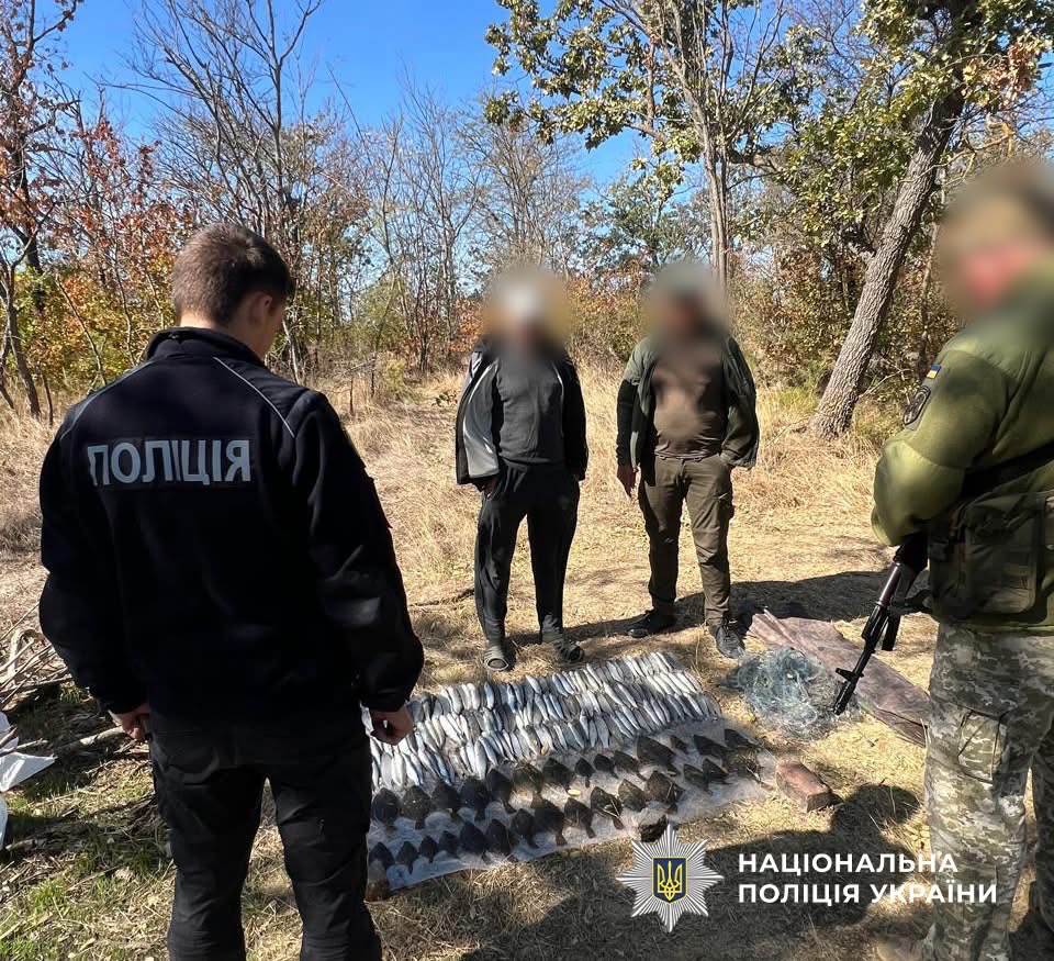 У нацпарку Тузлівські лимани затримали браконьєра з багатомільйонним уловом