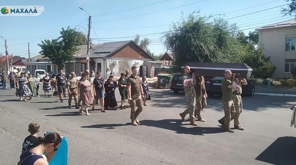 Був вірний присязі до кінця: ренійці попрощалися із загиблим захисником Олександром Локтєєвим