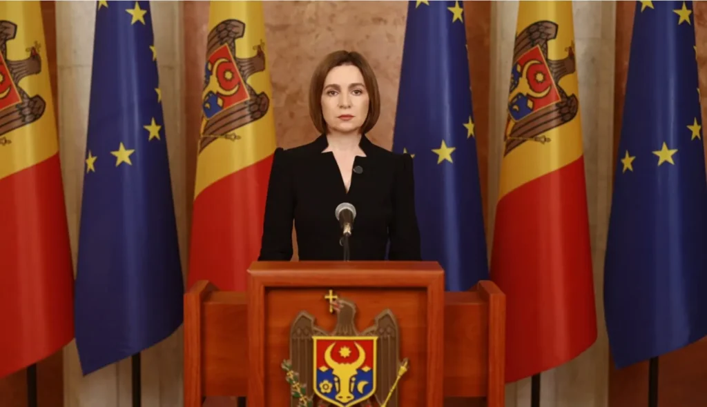 У разі перемоги проросійських сил Молдова може стати плацдармом для проникнення в Одеську область, – Санду