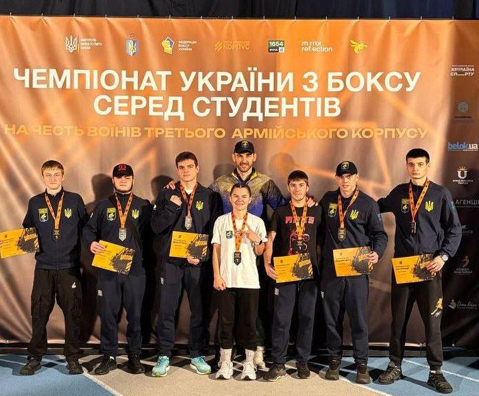 Спортсменка з Арцизької громади – дворазова чемпіонка України з боксу серед студентів
