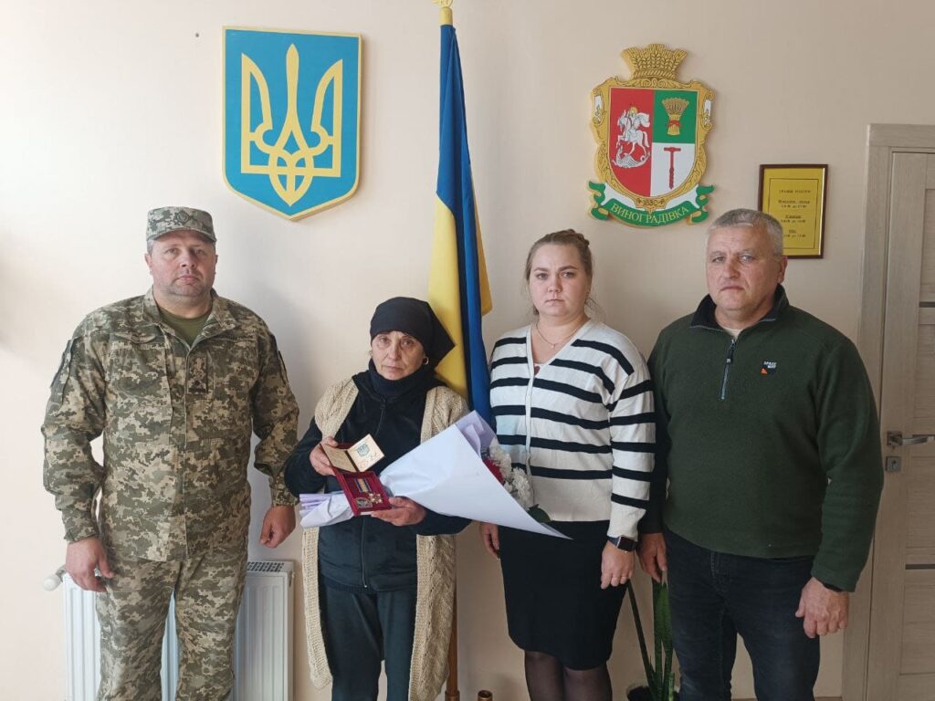 Полеглого захисника з Арцизької громади відзначили державною нагородою