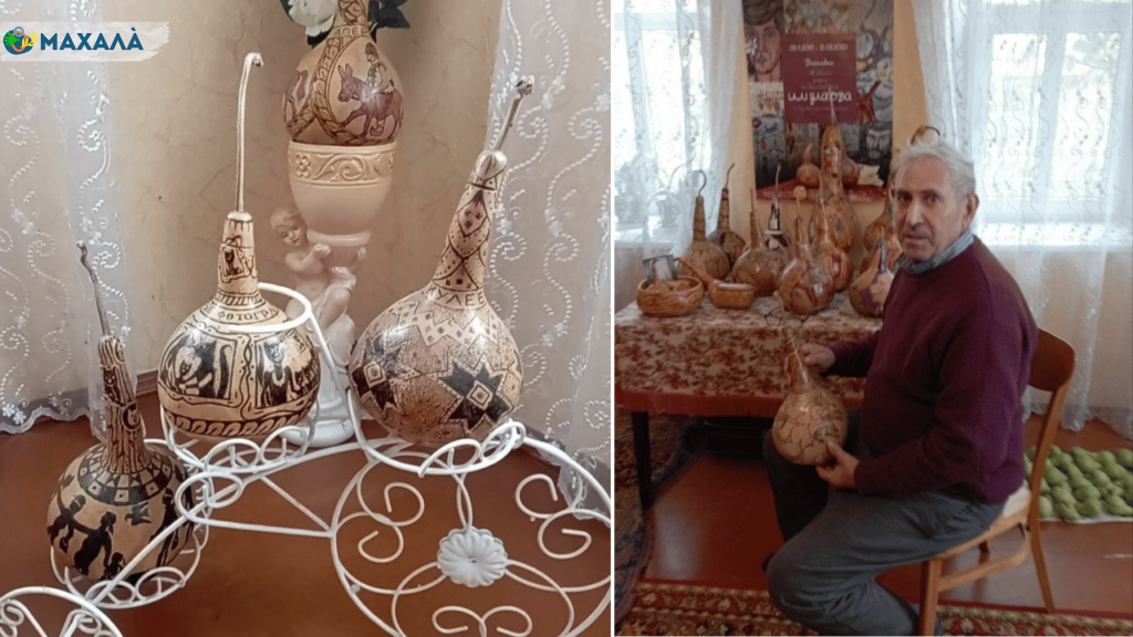 Робить із гарбуза витвори мистецтва: художник із Білгород-Дністровського району — про своє захоплення