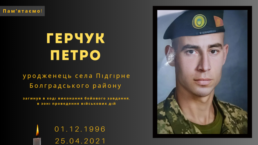 Памʼяті тих, кого вбила Росія: Герчук Петро