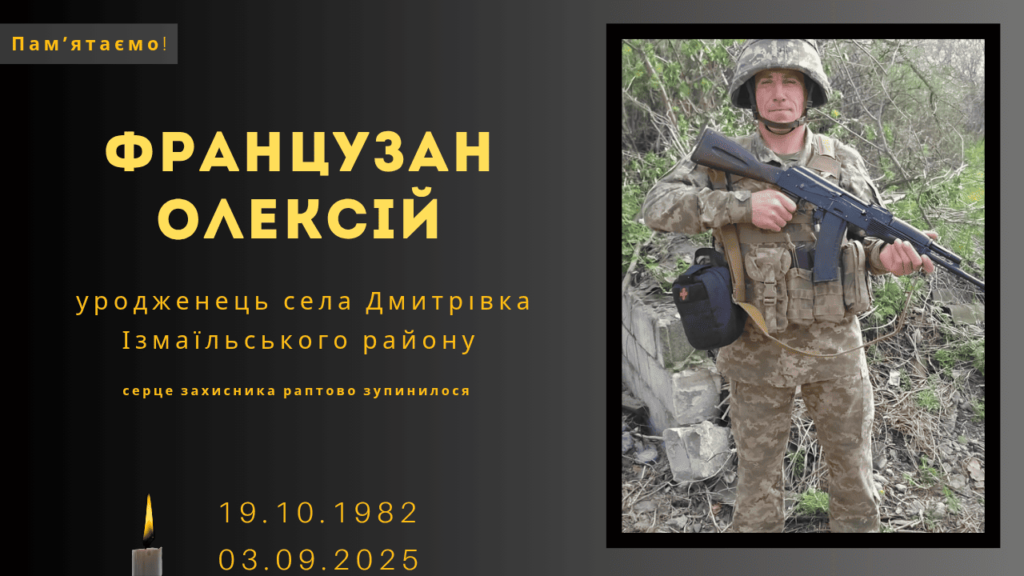 Памʼяті тих, кого вбила Росія: Французан Олексій