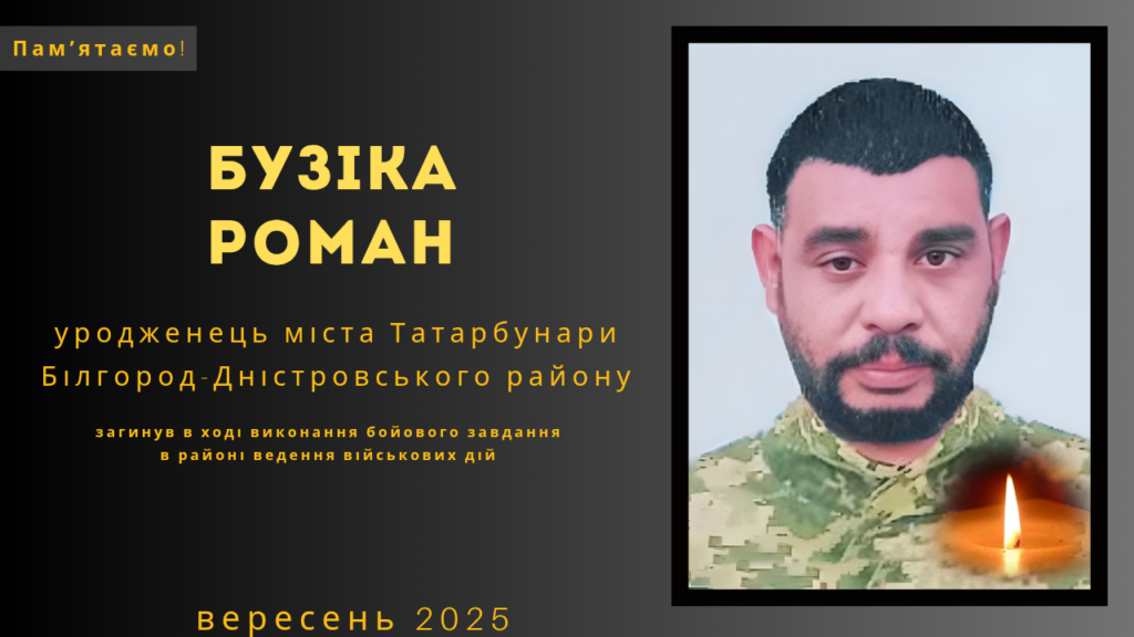 Памʼяті тих, кого вбила Росія: Бузіка Роман