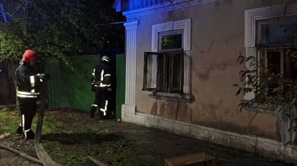 В Ізмаїлі сталася пожежа у приватному будинку