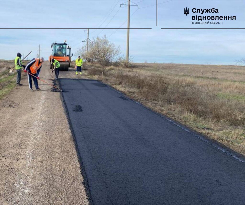 На автодорозі Болград – Кубей – Арциз триває ремонт дорожнього покриття