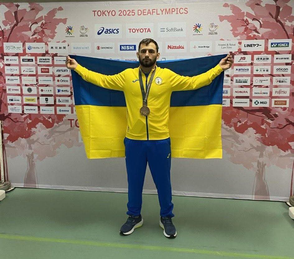 Спортсмен із Саратської громади став чемпіоном Дефлімпійських ігор у Токіо
