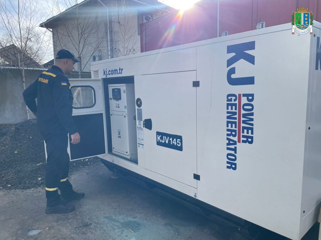 Рятувальники Ізмаїльського району отримали потужний генератор від міжнародних партнерів