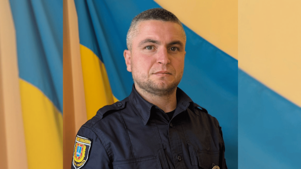 У відділенні поліції № 1 Білгород-Дністровського районного відділу поліції представили нового керівника