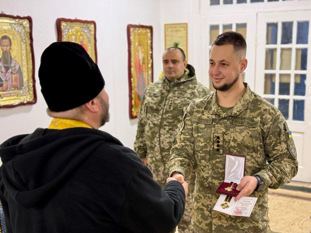 Прикордонники Ізмаїльського загону отримали почесні церковні відзнаки за мужність і самовіддану службу