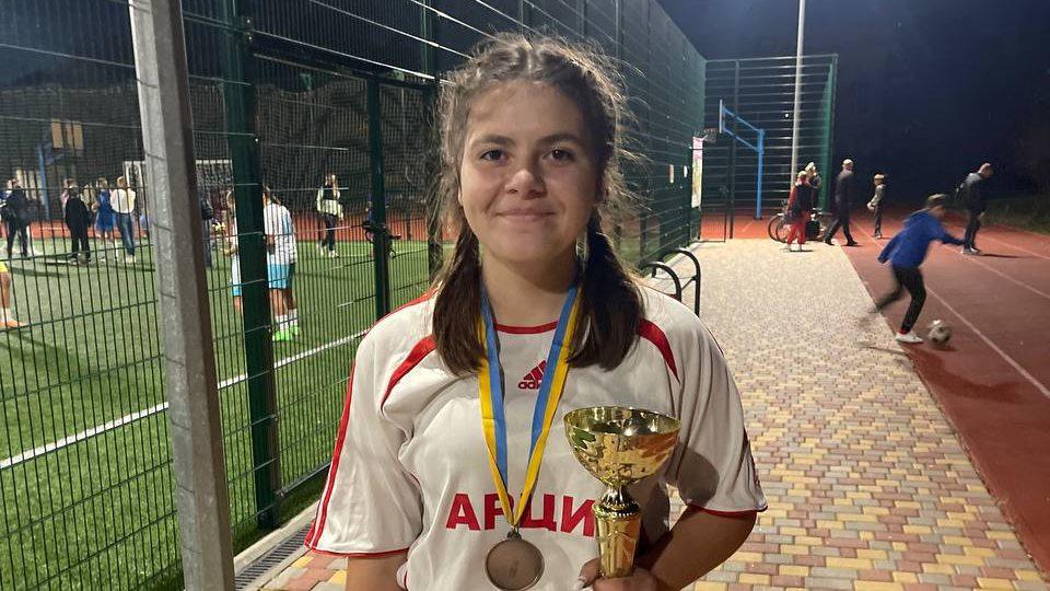 Як юна футболістка з Арциза Марія Бодя пройшла шлях від дворових матчів до міжнародних турнірів