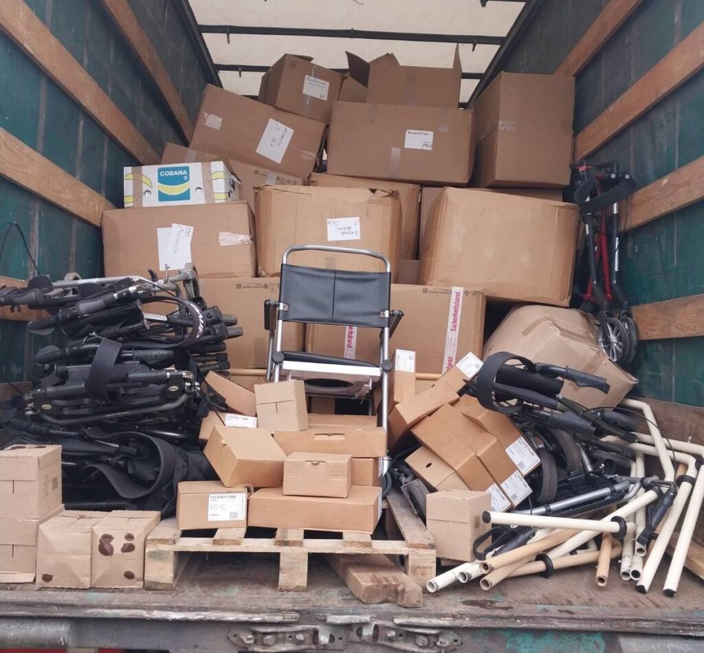 Криничненський терцентр отримав гуманітарну допомогу від благодійників