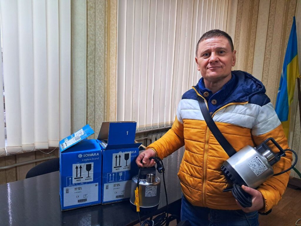 Арцизький водоканал отримав нове обладнання для ліквідації аварій і підтоплень