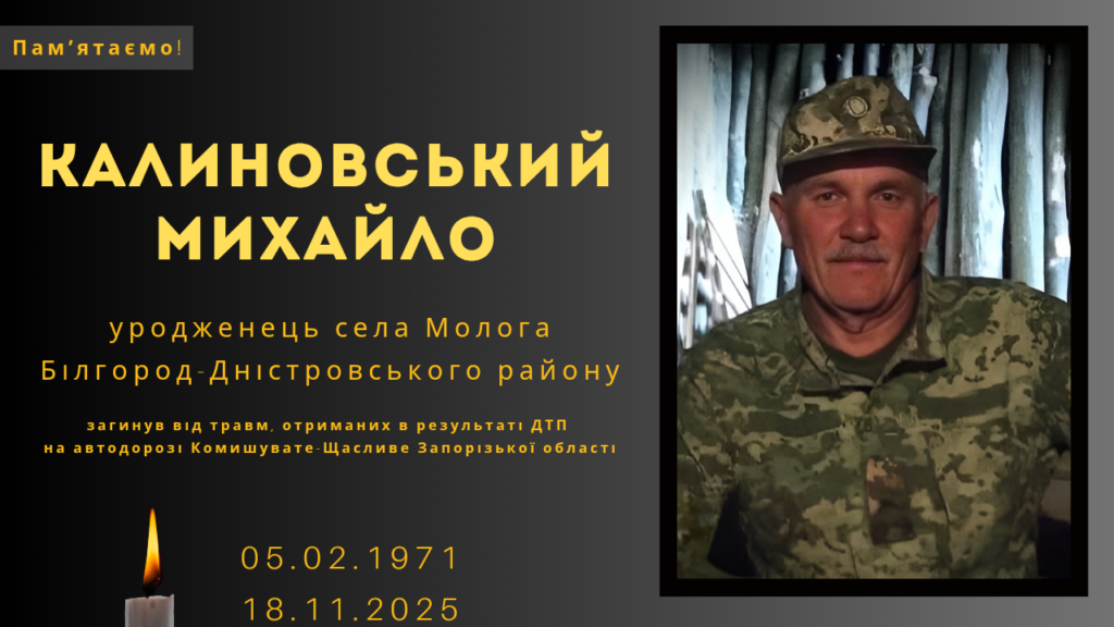 Памʼяті тих, кого вбила Росія: Калиновський Михайло