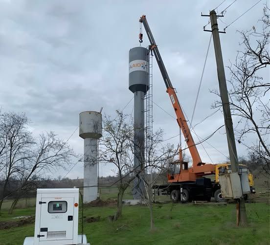 В Арцизькій громаді за підтримки благодійників модернізують систему водопостачання