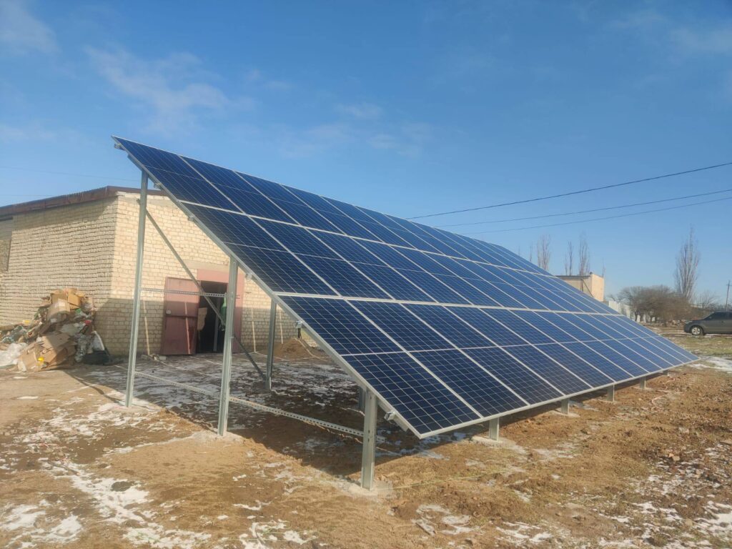 На водопровідних станціях Шабівської громади встановили сонячні панелі