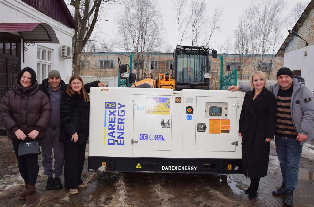 Саратське комунальне підприємство забезпечили потужним генератором